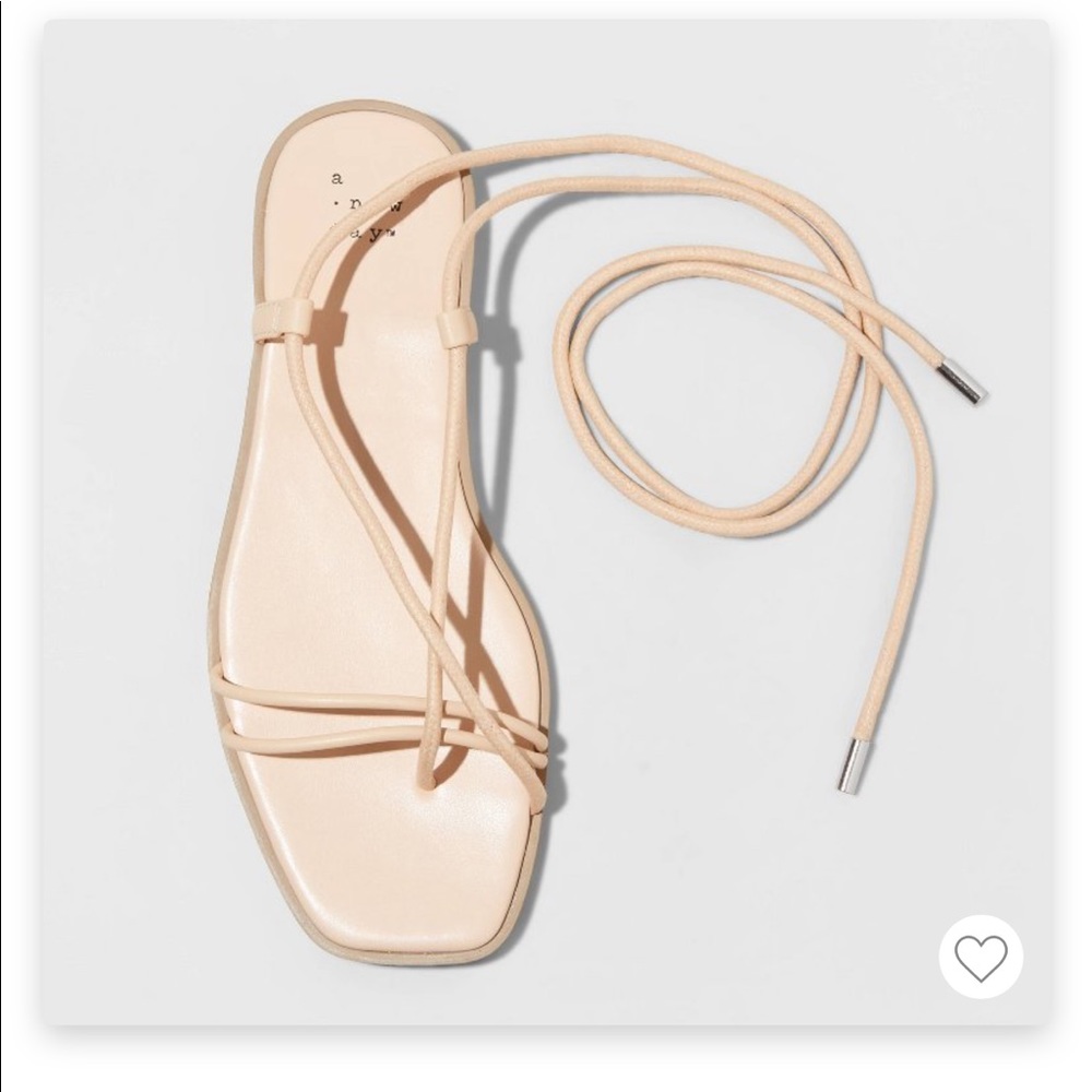Target A New Day beige sandals size 8